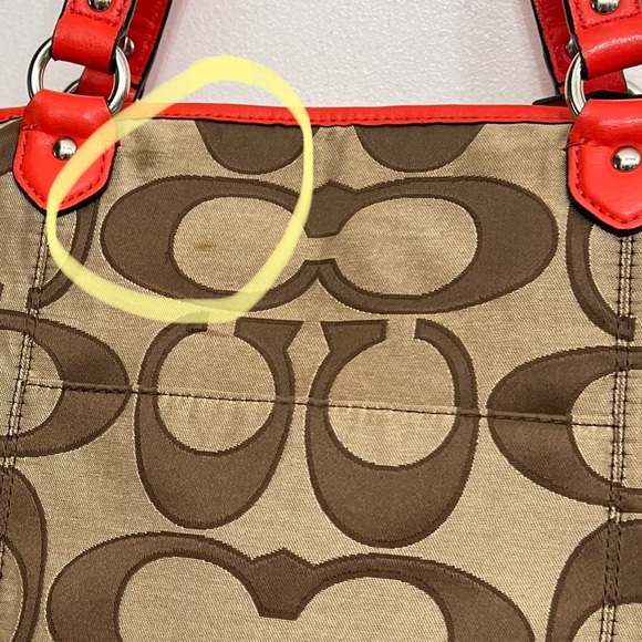 Authentic Coach Shoulder Purse Rare - Picture 6 of 8